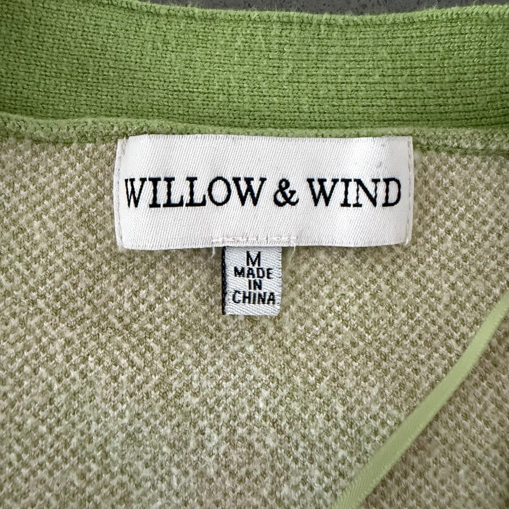 Willow & Wind Daisy Button Front Cardigan Sweater M Novelty Dopamine Dressing - Picture 3 of 6